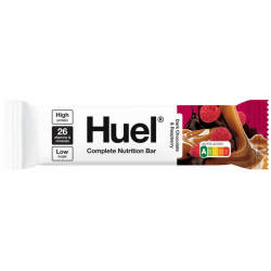 HUEL Complete Nutrition Bar - Dark Chocolate & Raspberry 12 x 51g