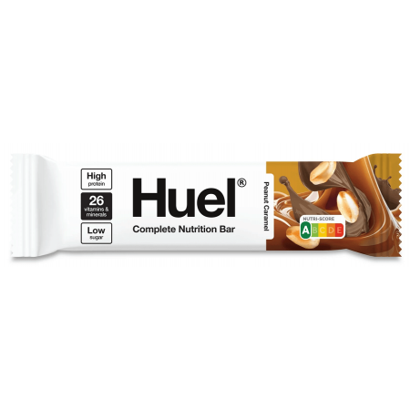 Huel Complete Nutrition Bar - Peanut Caramel 12 x 51g