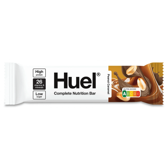 Huel Complete Nutrition Bar Peanut Caramel 12 x 51g