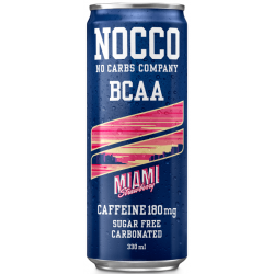 NOCCO - Miami Strawberry BCAA - 12 x 330ml