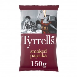 Tyrrells Crisps - Smoked Paprika 8 x 150g