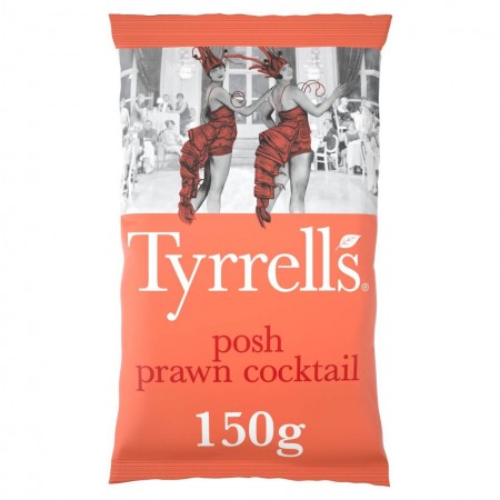 Tyrrells Crisps - Posh Prawn Cocktail 8 x 150g