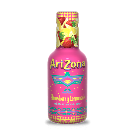 AriZona - Strawberry Lemonade - 6x500ml