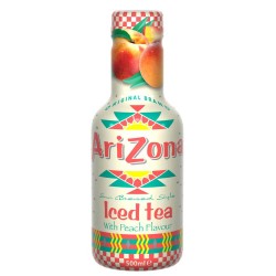 AriZona - Iced Tea with Peach - 6 x 500ml