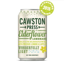 Cawston Press Elderflower Lemonade Cans 24 x 330ml