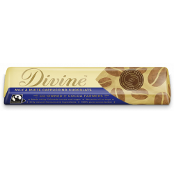 Divine Chocolate Milk & White Chocolate Cappuccino 30 x 35g