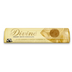 Divine Chocolate White Chocolate Bars 30 x 35g