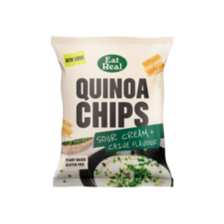 Eat Real Quinoa - Sour Cream & Chive 18 x 40g