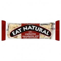 Eat Natural - Cranberries, Macadamias & Dark Chocolate 12 x 45g