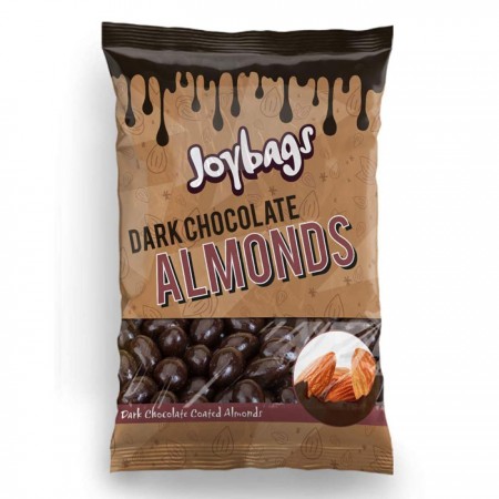 Joybags Dark Chocolate Almonds Bags | 12 x 150g