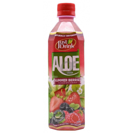 Just Drink Aloe - Summer Berries 12 x 500ml