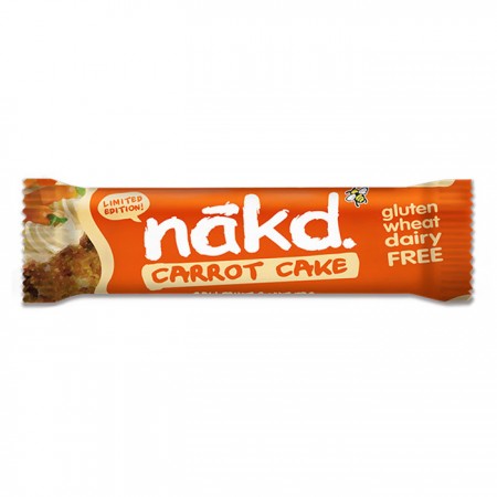 Nakd Carrot Cake Gluten Free Bar 18 x 30g