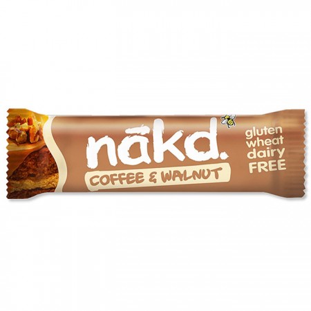 Nakd - Coffee & Walnut Gluten Free Bars 18 x 35g