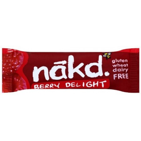 Nakd Berry Delight Gluten Free Bar 18 x 35g