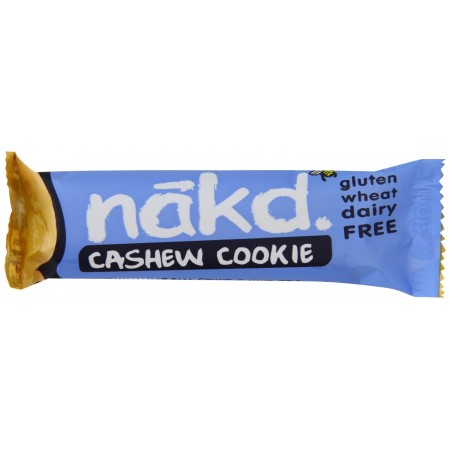 Nakd Cashew Cookie Gluten Free Bar 18 x 35g