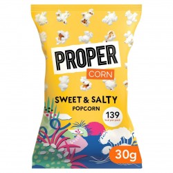 Proper Popcorn - Sweet & Salty 24 x 30g