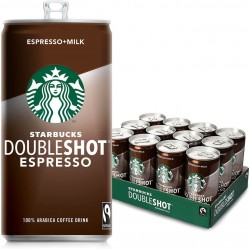 Starbucks Doubleshot Espresso Coffee Drink - Can - 12 x 200ml