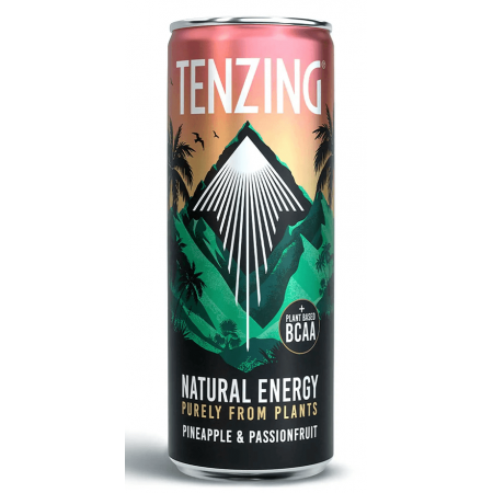 Tenzing Natural Energy - Pineapple & Passionfruit - 12 x 330ml