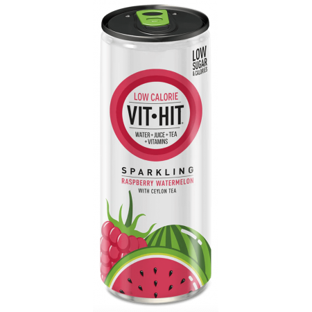 Vit Hit Sparkling - Raspberry Watermelon 12 x 330ml